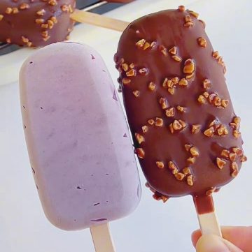 Blueberry Cheese Filling Crispy Popsicle (2)