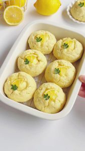 Lemon Cream Cheese Scones