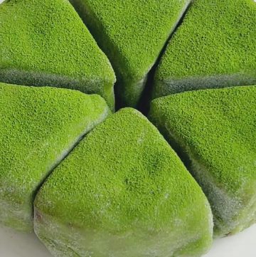 Matcha Mochi Basque (2)