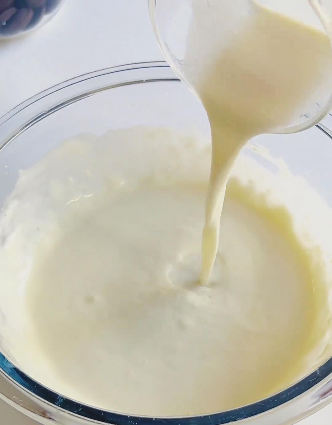 Add the gelatin mixture to the cream cheese mixture