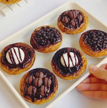 Chocolate Lava Egg Tarts (4)