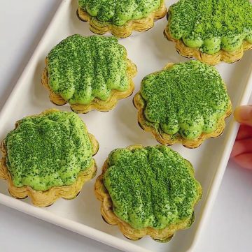 Matcha Tiramisu Egg Tarts (4)