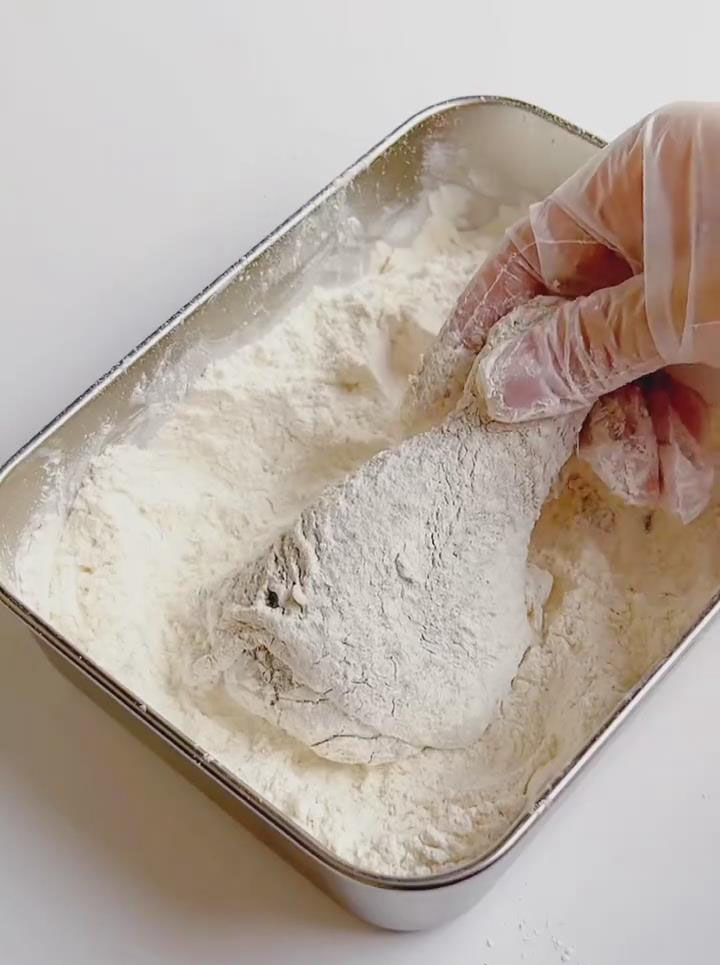 Mix thoroughly until each drumstick