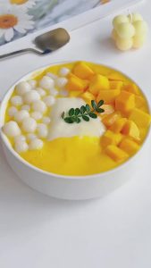 Mochi Mango Smoothie with Glutinous Rice Balls (2)