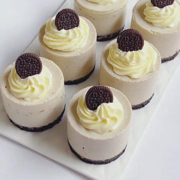 Oreo Mousse Cake Cups