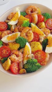 Shrimp and Potato Warm Salad (3)