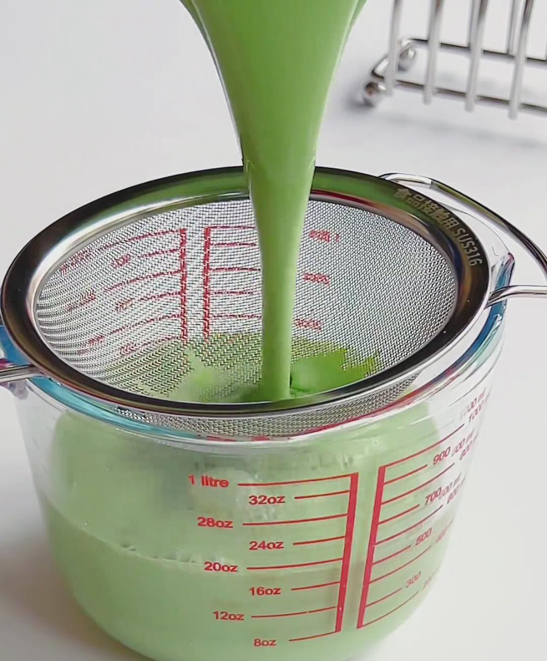 Strain once through a fine sieve for a silky finish