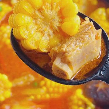 Tomato, Corn, and Pork Rib Soup (2)