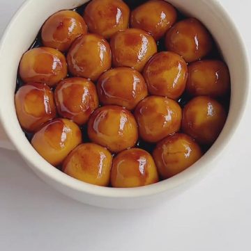 Brown Sugar Glutinous Rice Balls (1)