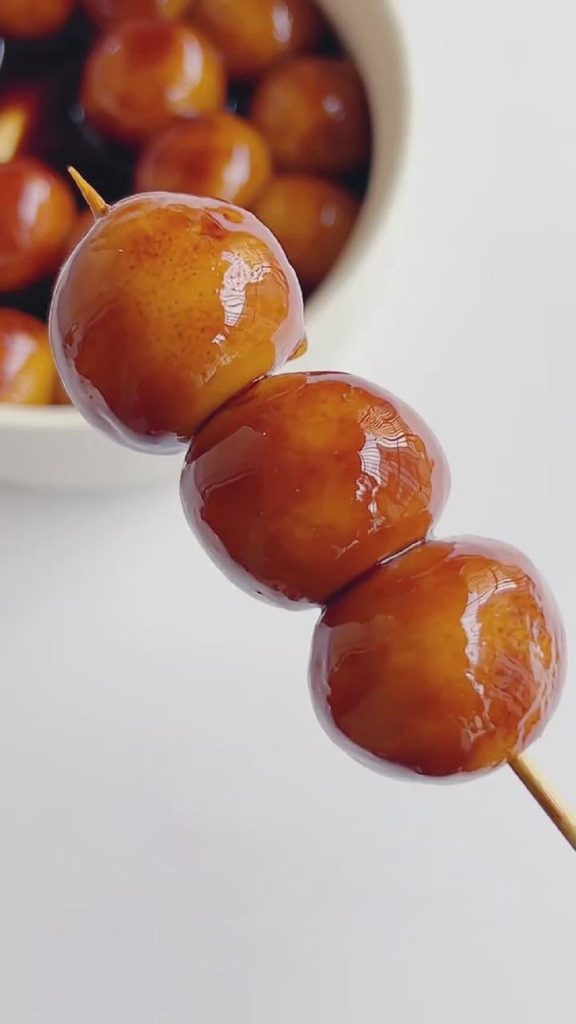 Brown Sugar Glutinous Rice Balls - Cooking With Chun