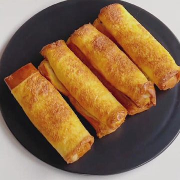 Ham and Cheese Toast Roll Ups 2