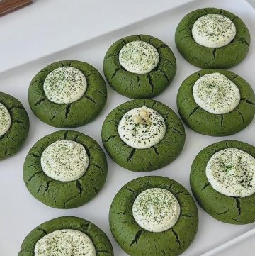Matcha Cream Cheese Cookies (1)