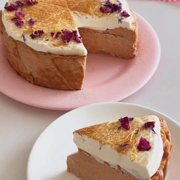 Thai Tea Basque Cheesecake (1)