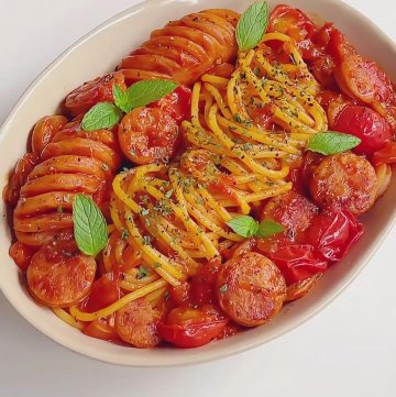 Tomato Sausage Pasta (2)