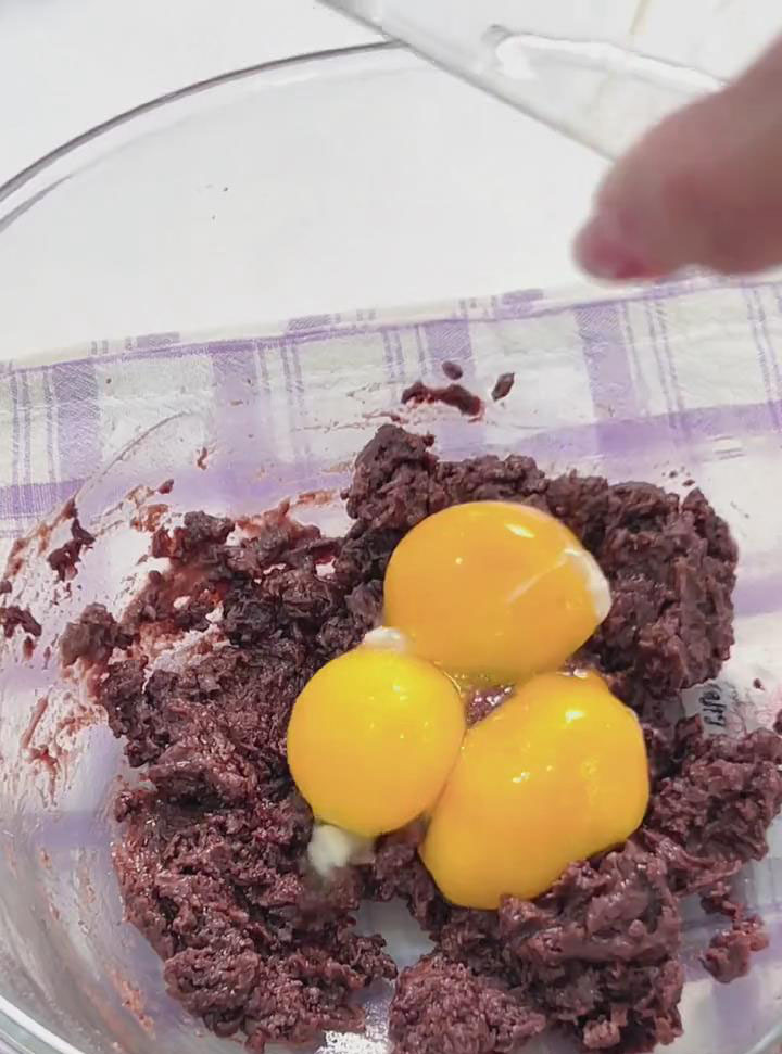 Add the egg yolks