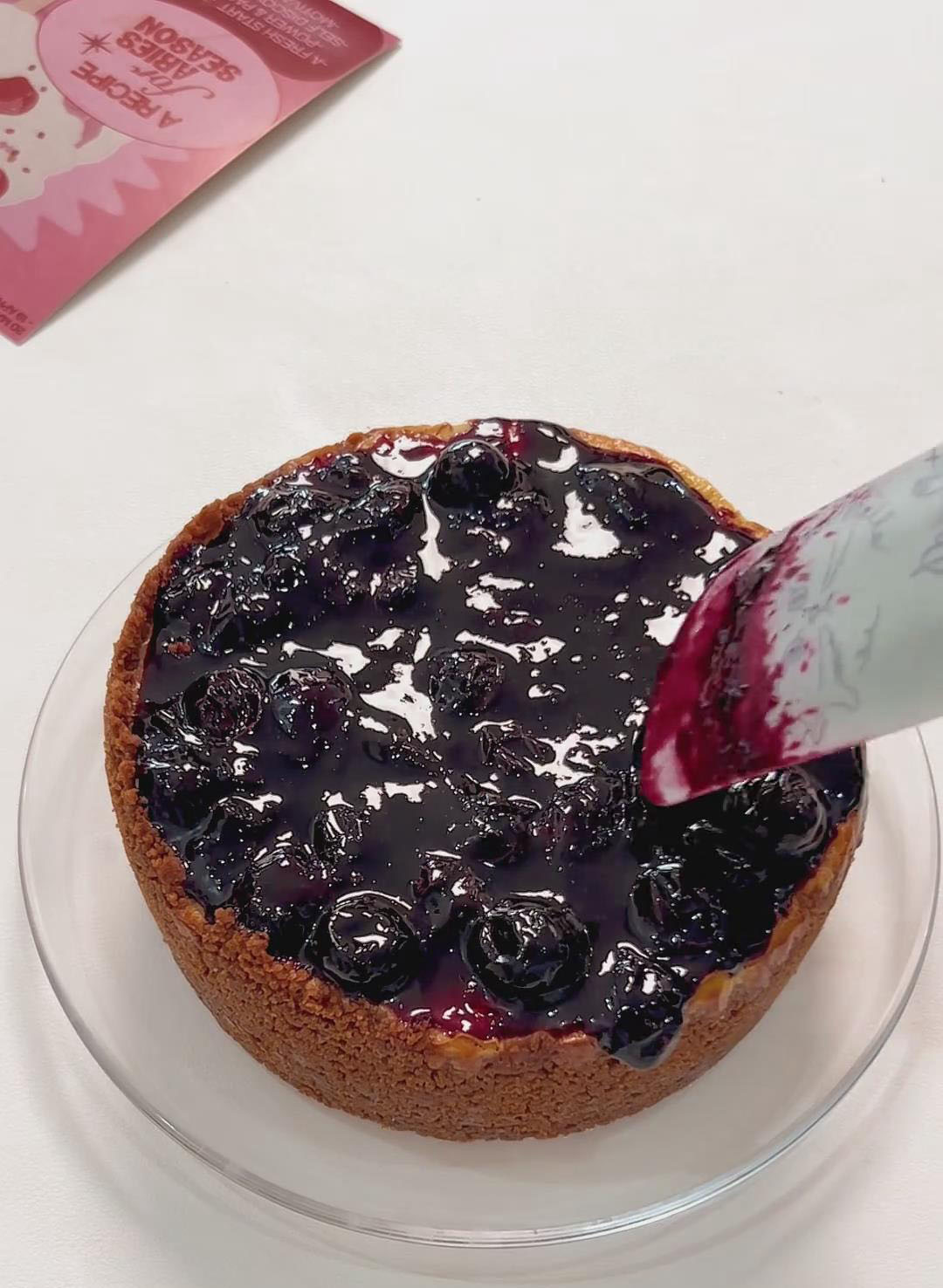 Spread gently with a spatula