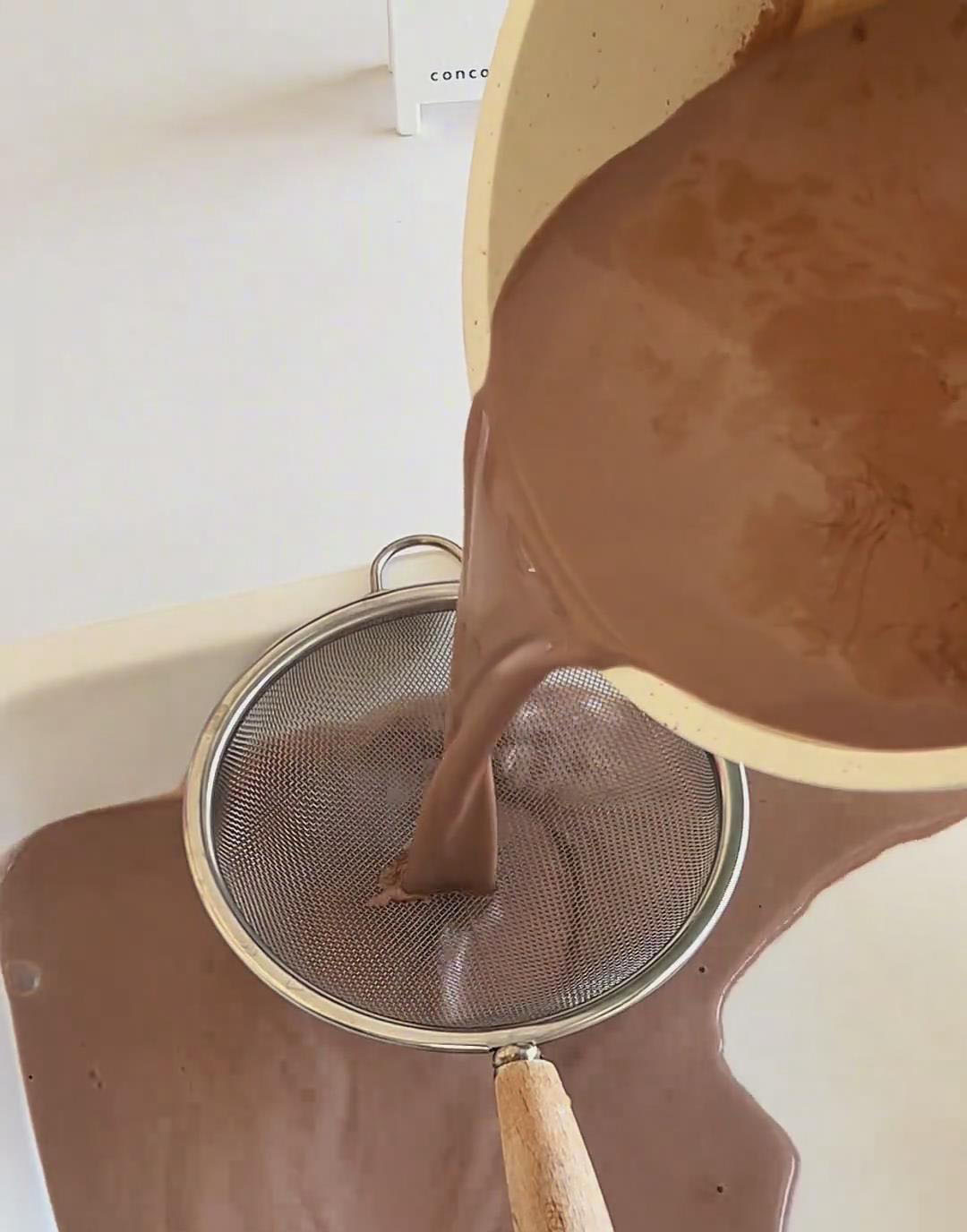 Strain the mixture through a fine sieve