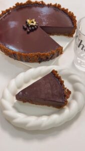 no bake chocolate tart (2)