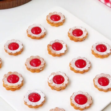Double Layer Strawberry Jam Cookies (3)