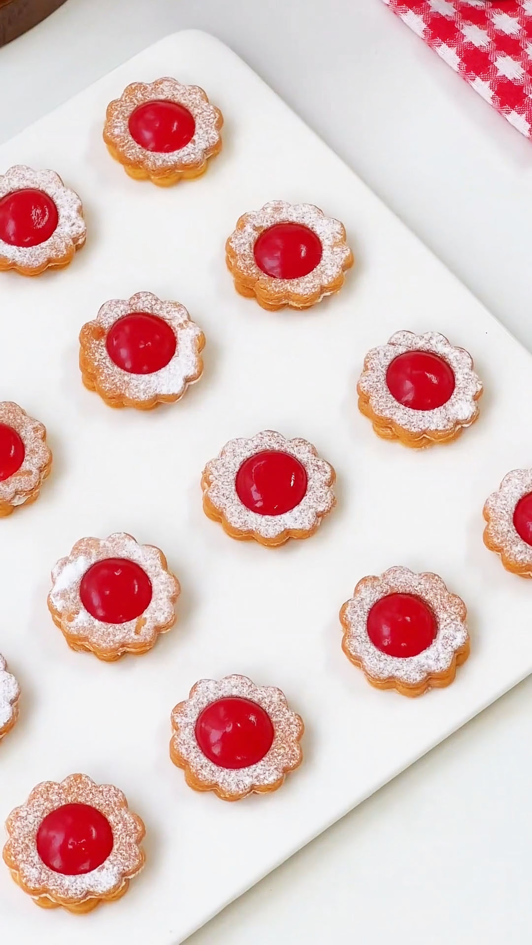 Double Layer Strawberry Jam Cookies (4)