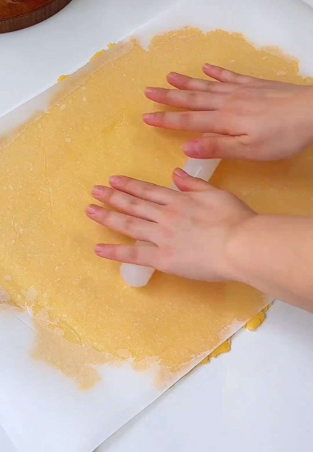 Double Layer Strawberry Jam Cookies step (9)