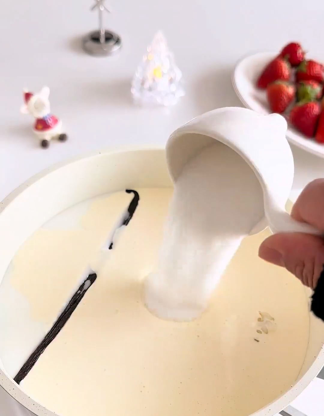 Strawberry Rice Pudding step (6)