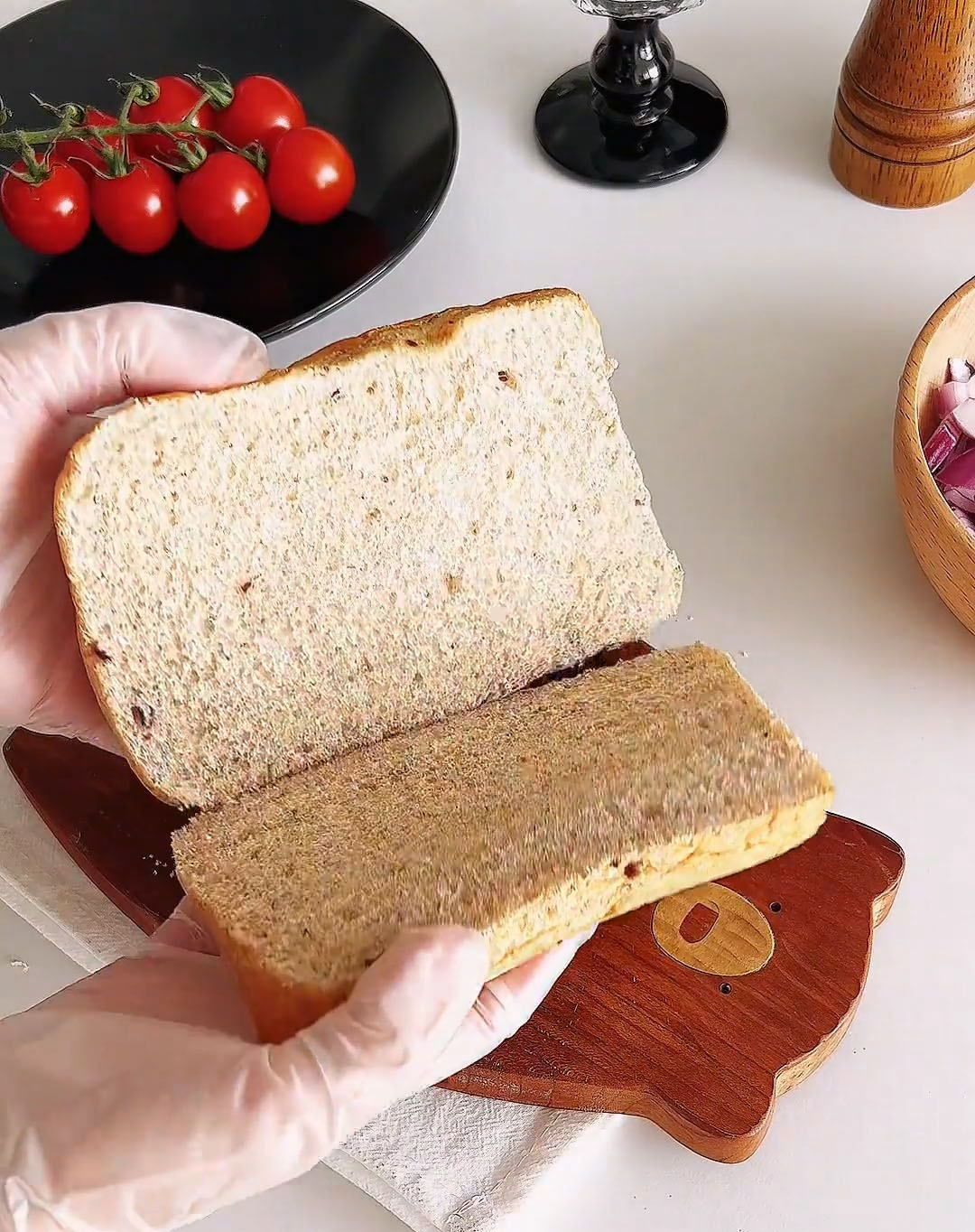 Tomato Beef Ciabatta Sandwich step (4)