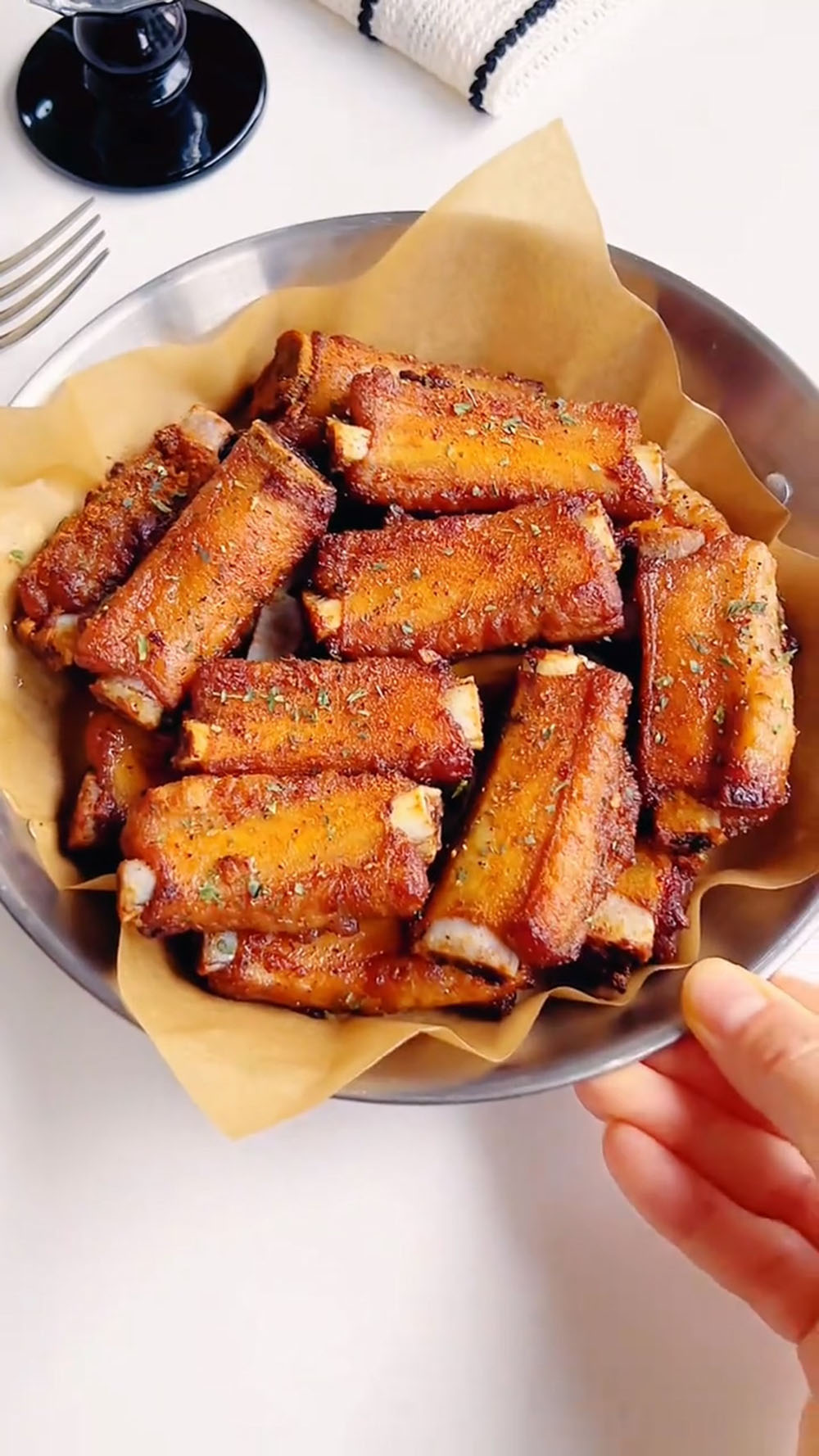 Air Fryer Pepper Salt Ribs (5)