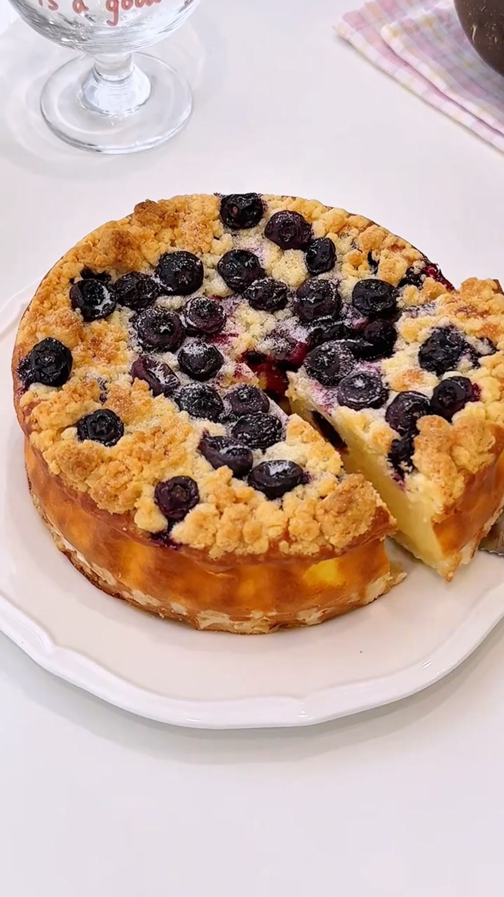 Blueberry Crumble Cheesecake (5)