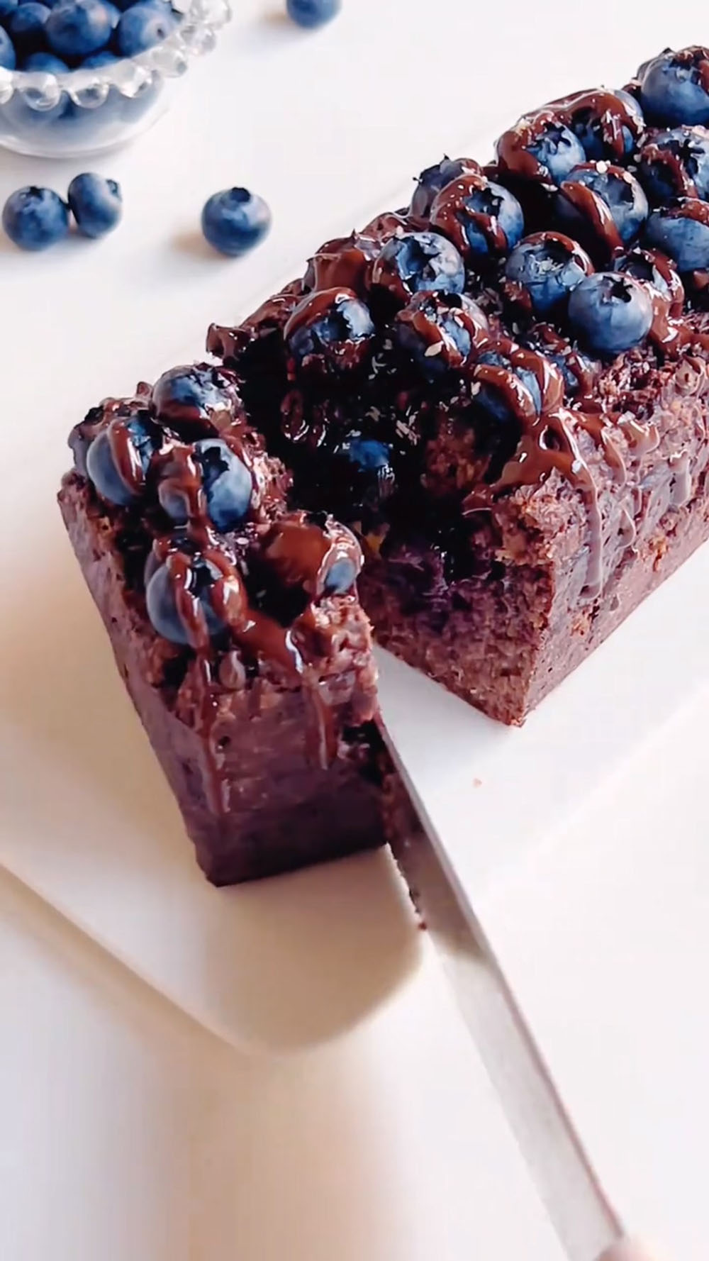 Chocolate Blueberry Oatmeal Cake (2)