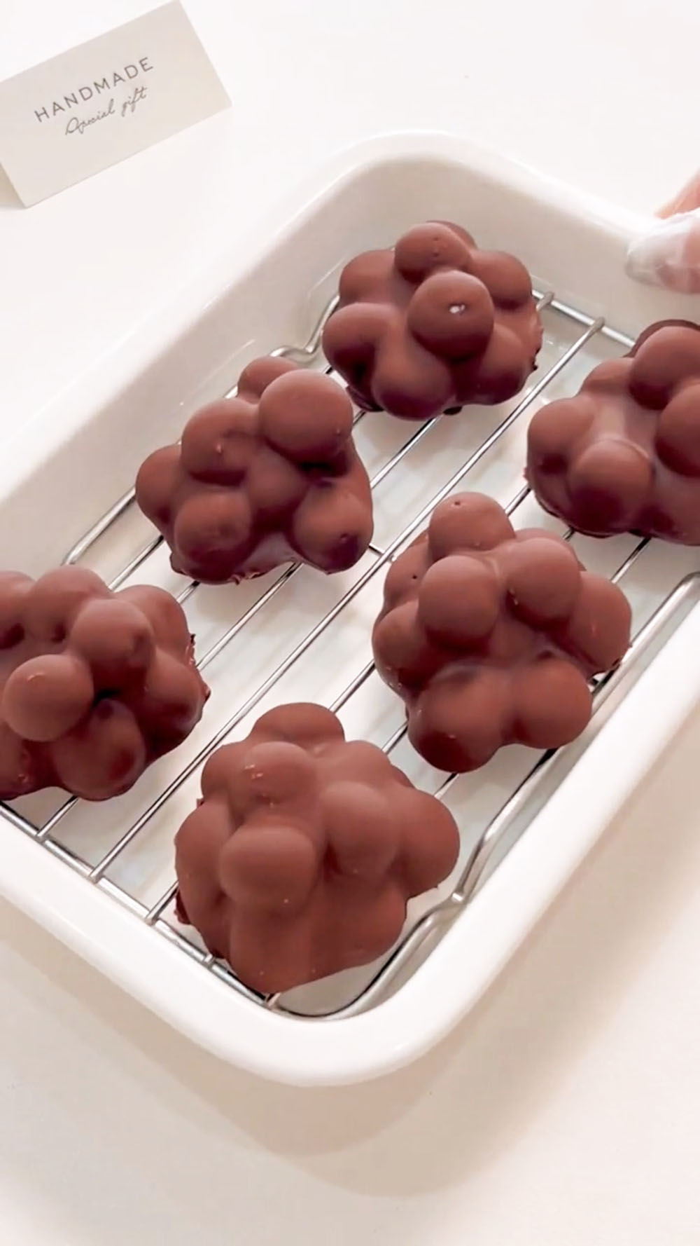 Chocolate Covered Blueberries Yogurt Clusters (2)