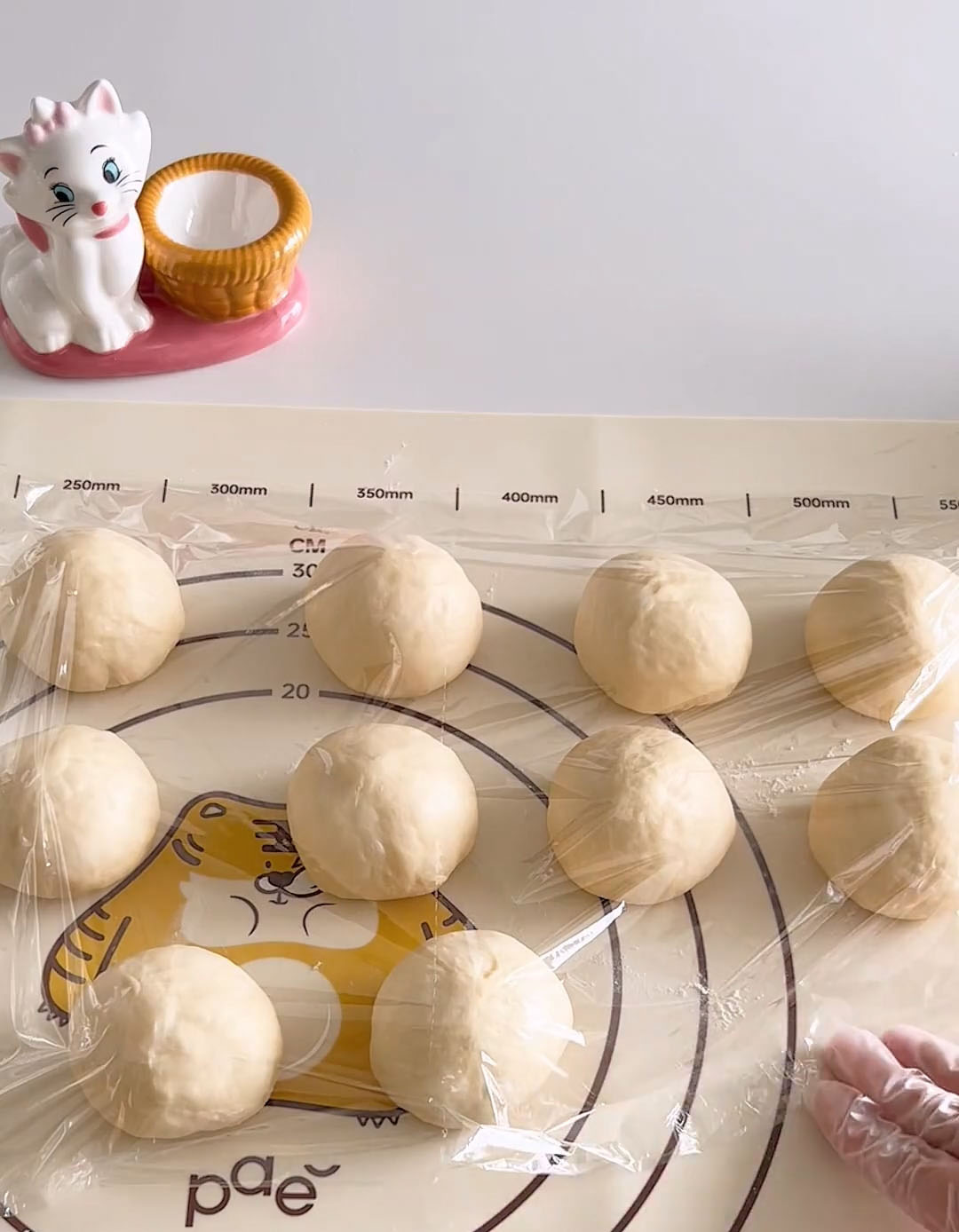 Cover and let the dough rest for 15 minutes to prevent shrinking during shaping