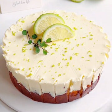 Lemon Basque Cheesecake