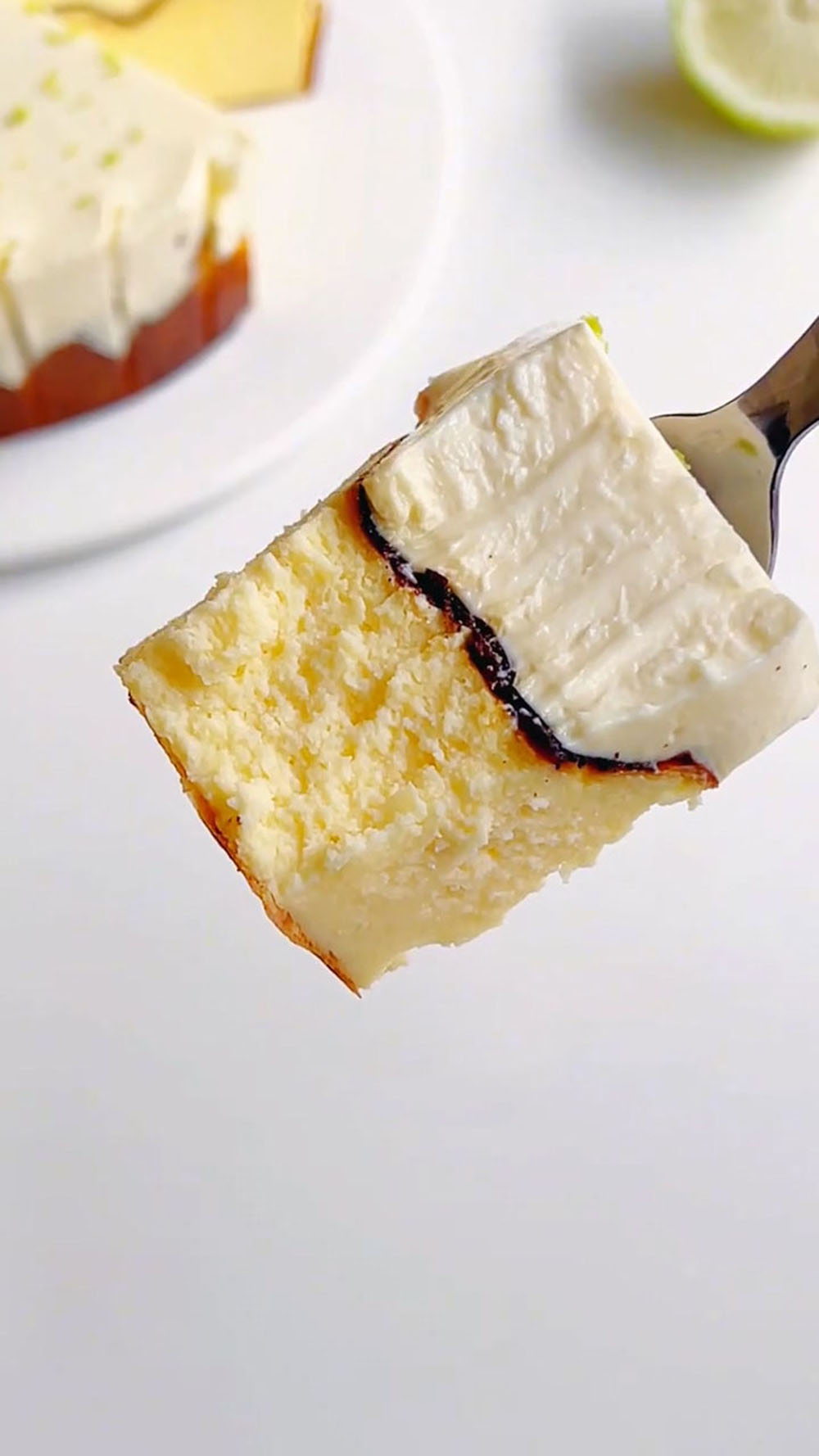 Lemon Basque Cheesecake (4)