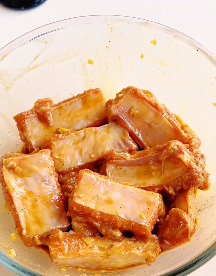 Marinate the Ribs