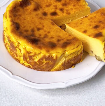 Pumpkin Basque Cheesecake (1)