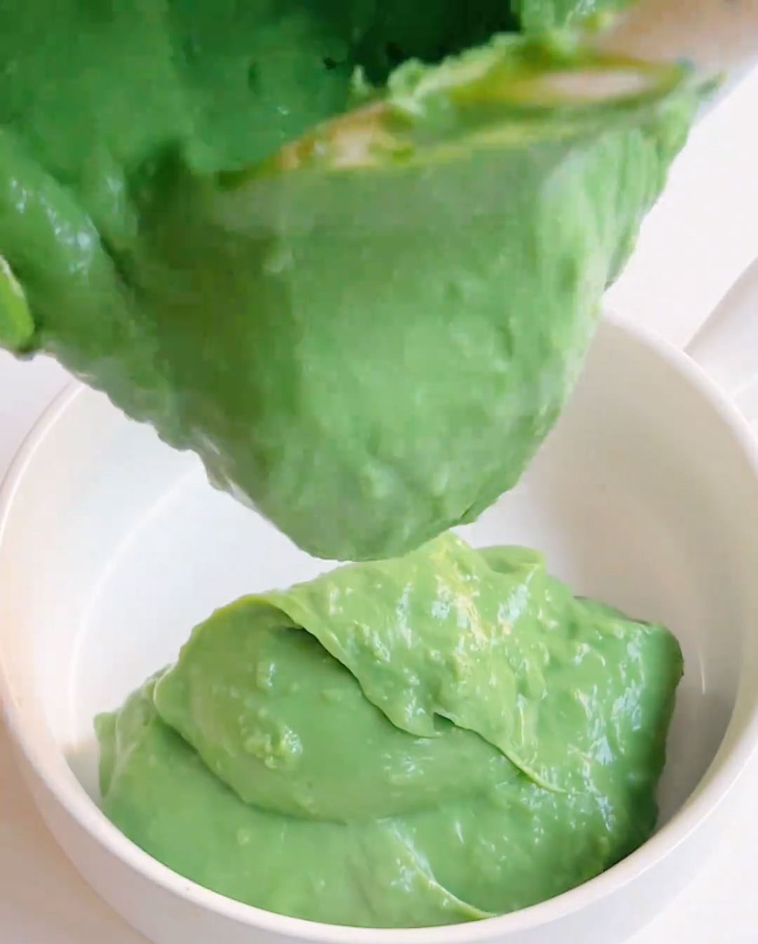 Quickly pour the hot, thickened custard into your desired container or mold