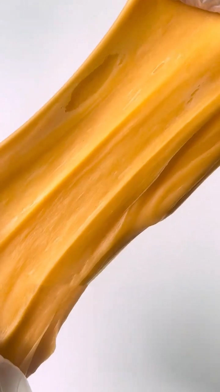 Repeat this stretching and folding process for 3 5 minutes