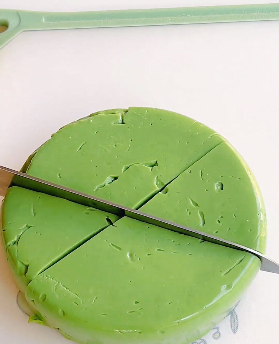 Using a sharp knife, cut it into your desired shapes