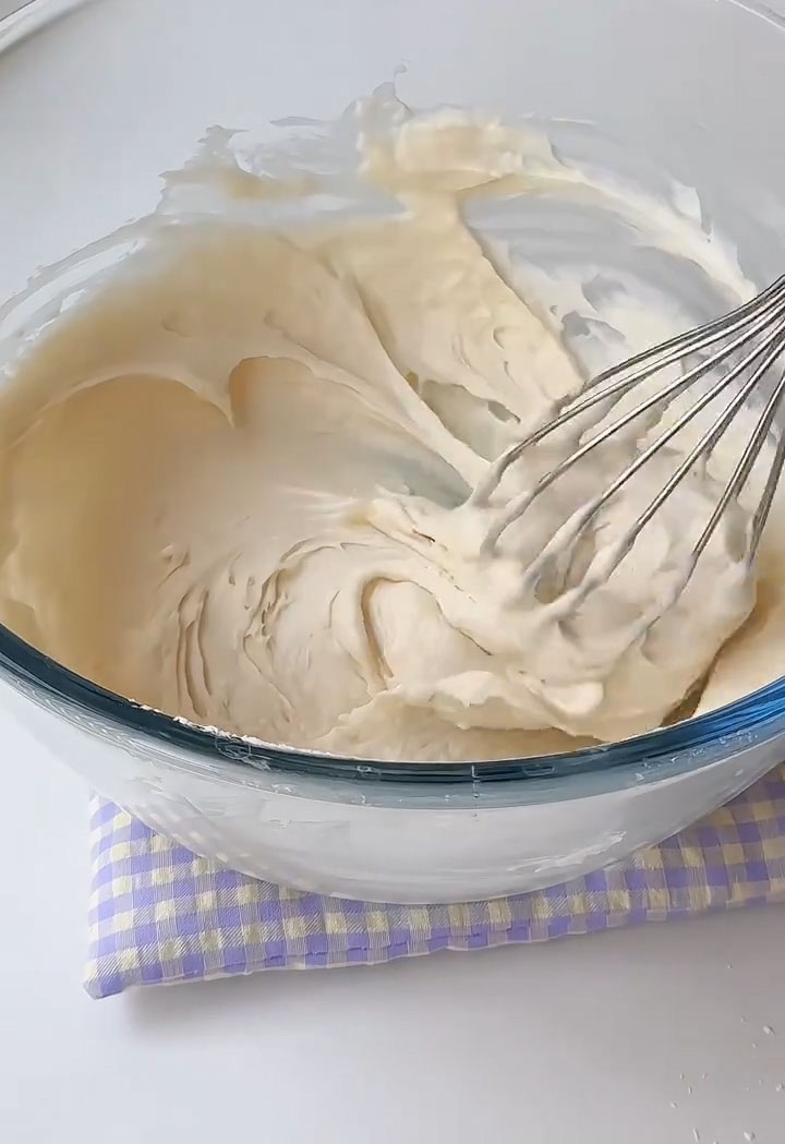 Whisk gently until just combined and no dry flour remains