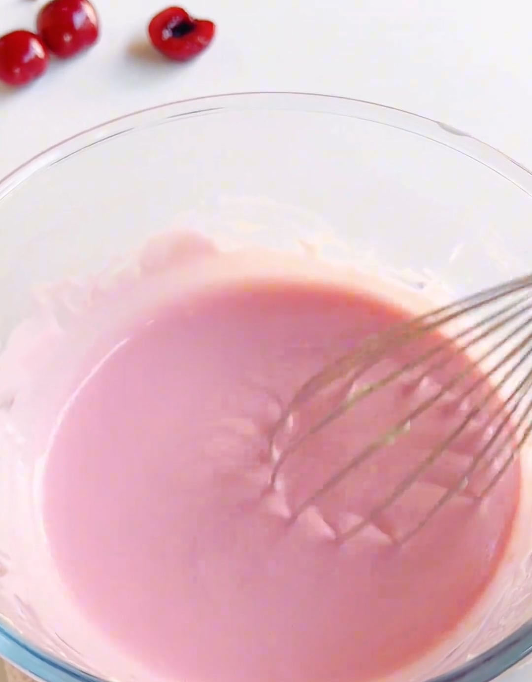 stir until smooth and evenly coloured