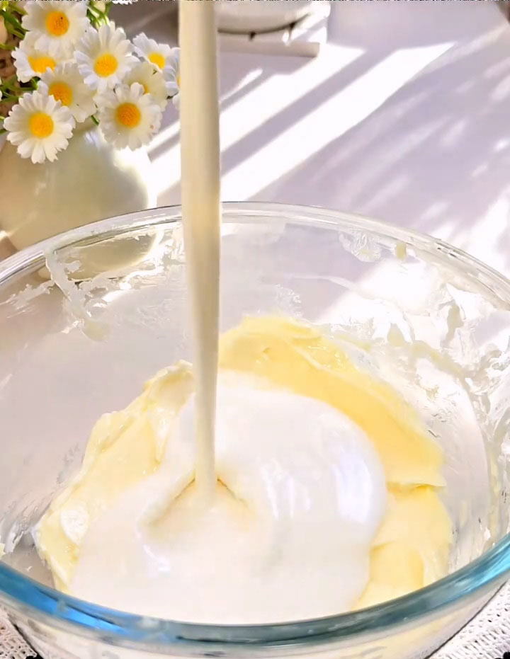 Add the yogurt and mix until fully combined and silky