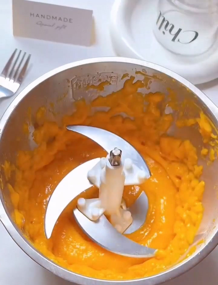 Blend on high speed until the mixture becomes a completely smooth, lump free mango puree