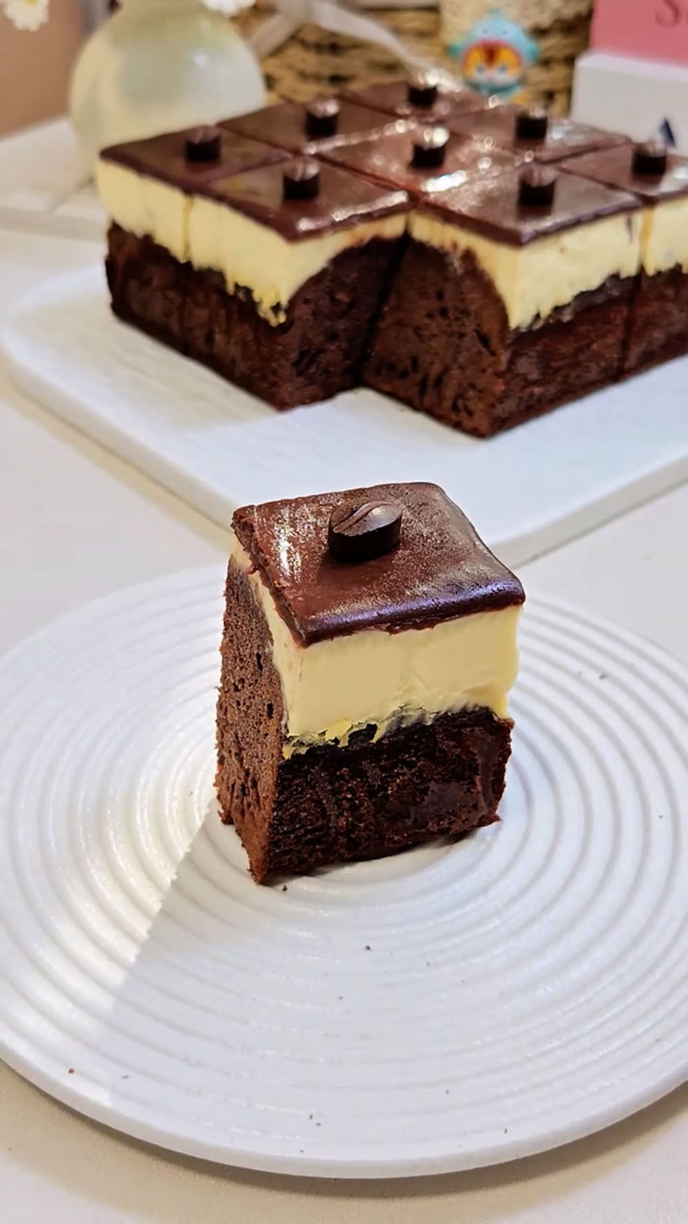 Brownie Bottom Cheesecake Bars (4)
