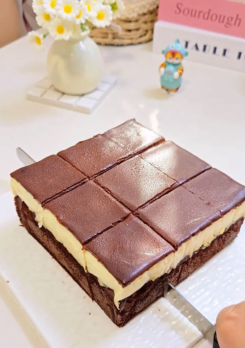 Brownie Bottom Cheesecake Bars (5)