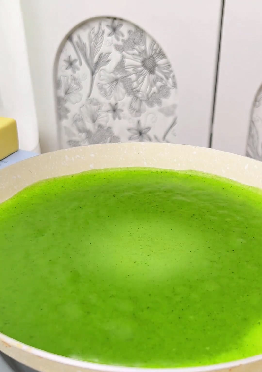 Cook until the edges begin to lift