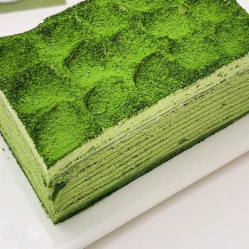 Easy Matcha Crepe Cake (2)