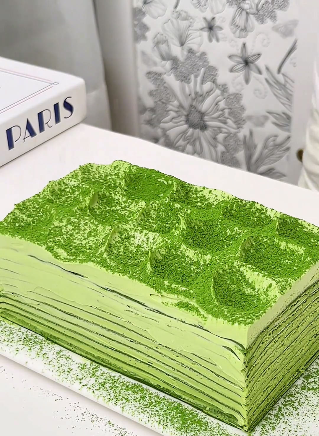 Easy Matcha Crepe Cake (4)