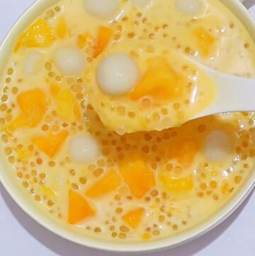 How to Make Mango Sago with Rice Balls (Step by Step) (3)