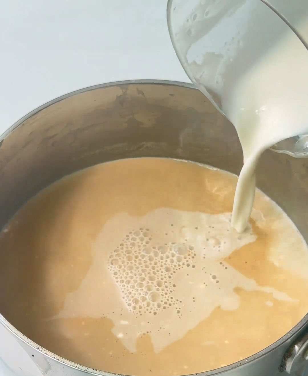 Incorporate the heavy cream